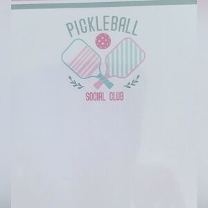 NWT Pickleball Notepad Trending NEW in package approx 80 Pages